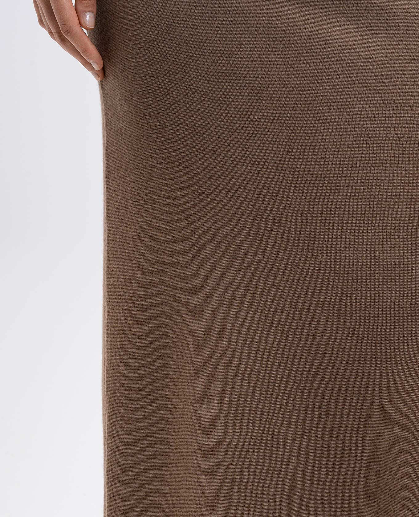 

Brown ACERI wool dress Max Mara