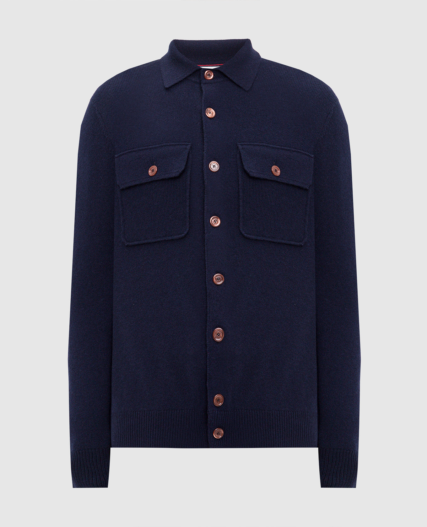 

Blue cashmere cardigan Brunello Cucinelli