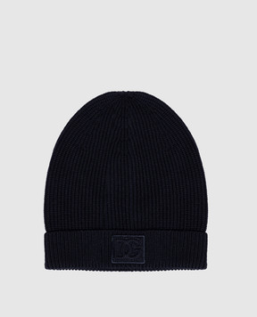 Dolce&Gabbana Blue wool hat GX16KZJDVCI