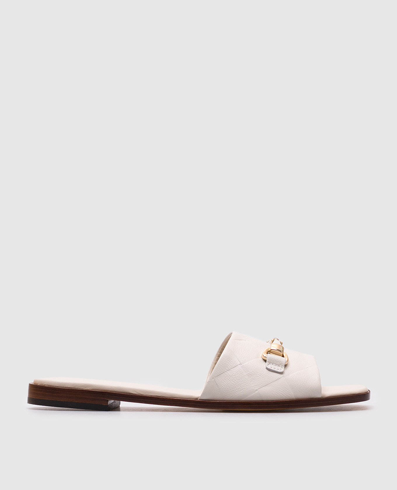 

White leather flip-flops Doucal's