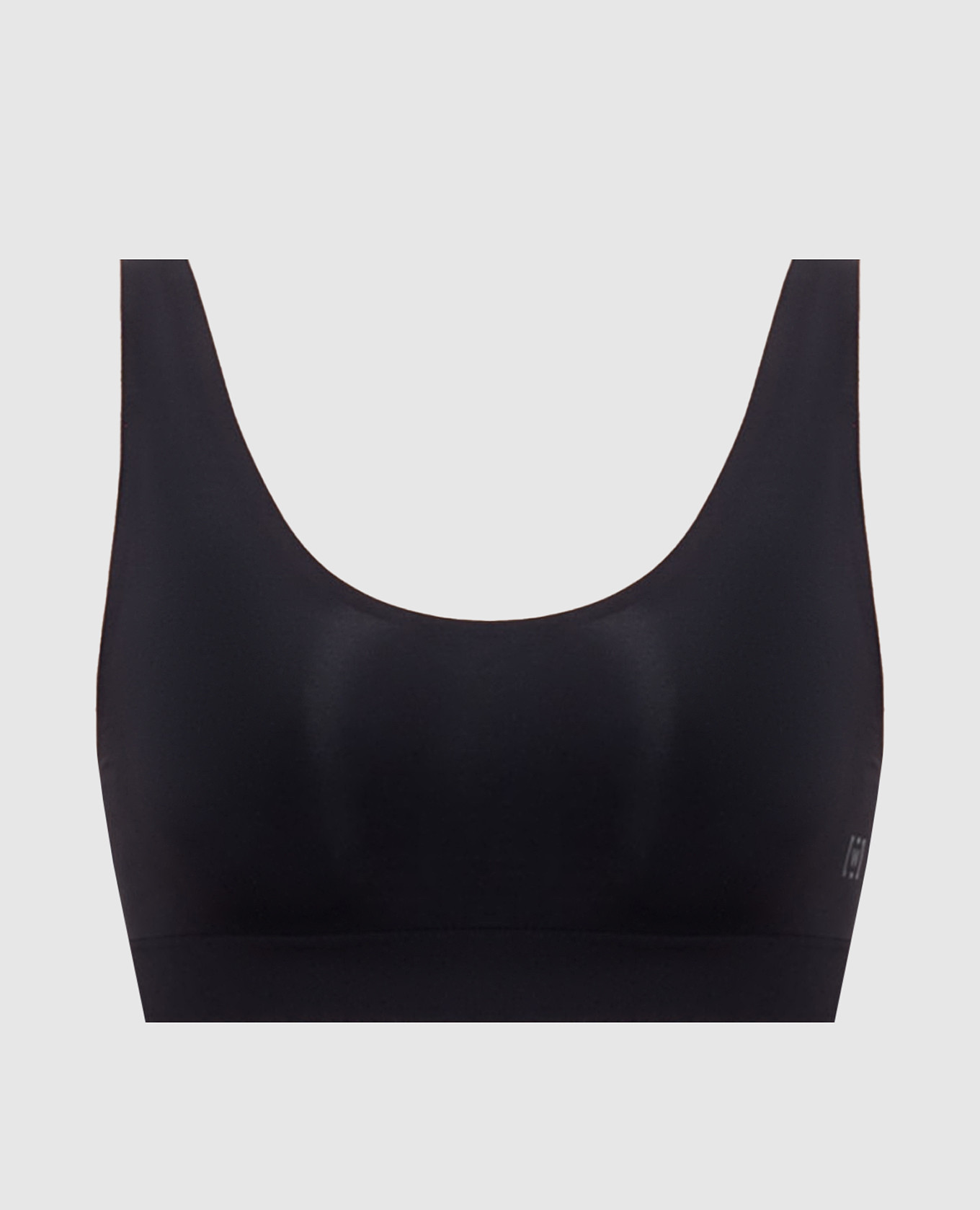 

Black top with logo Wolford