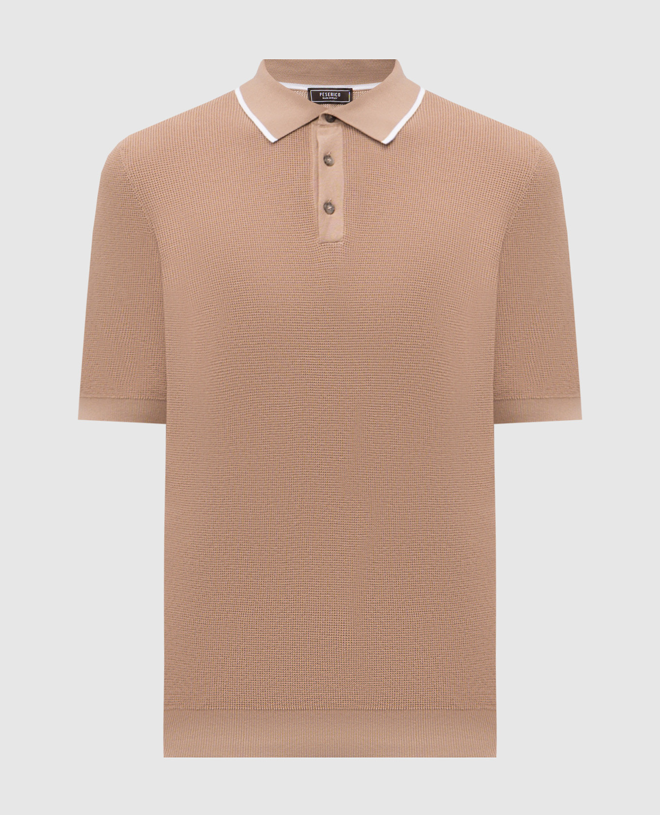 

Beige polo Peserico