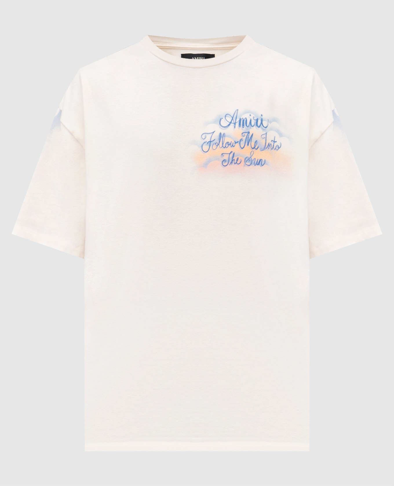 

Beige Follow Me T-shirt AMIRI