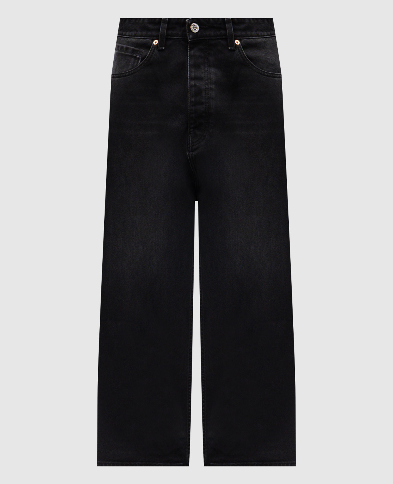 

Black jeans with logo Vetements