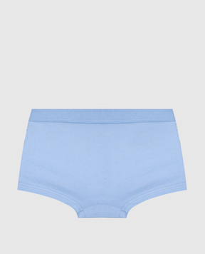RiminiVeste Children's blue melange Gasolino boxer briefs with print U3700