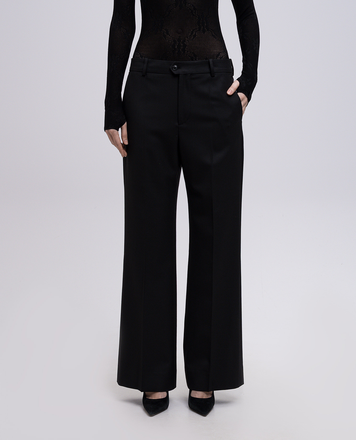 

Black pants with wool Victoria Beckham