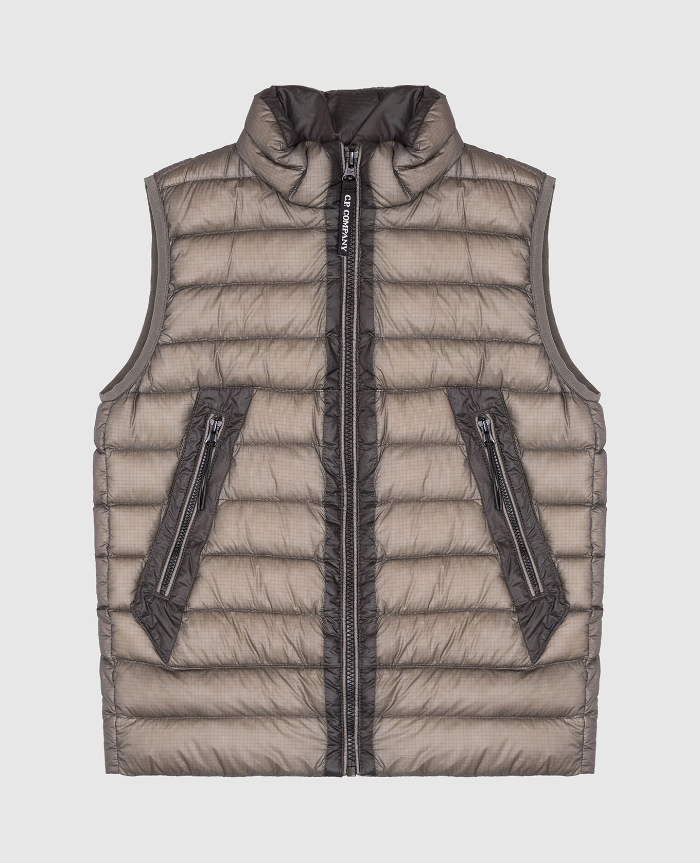 

Children's khaki down vest C.P. Company