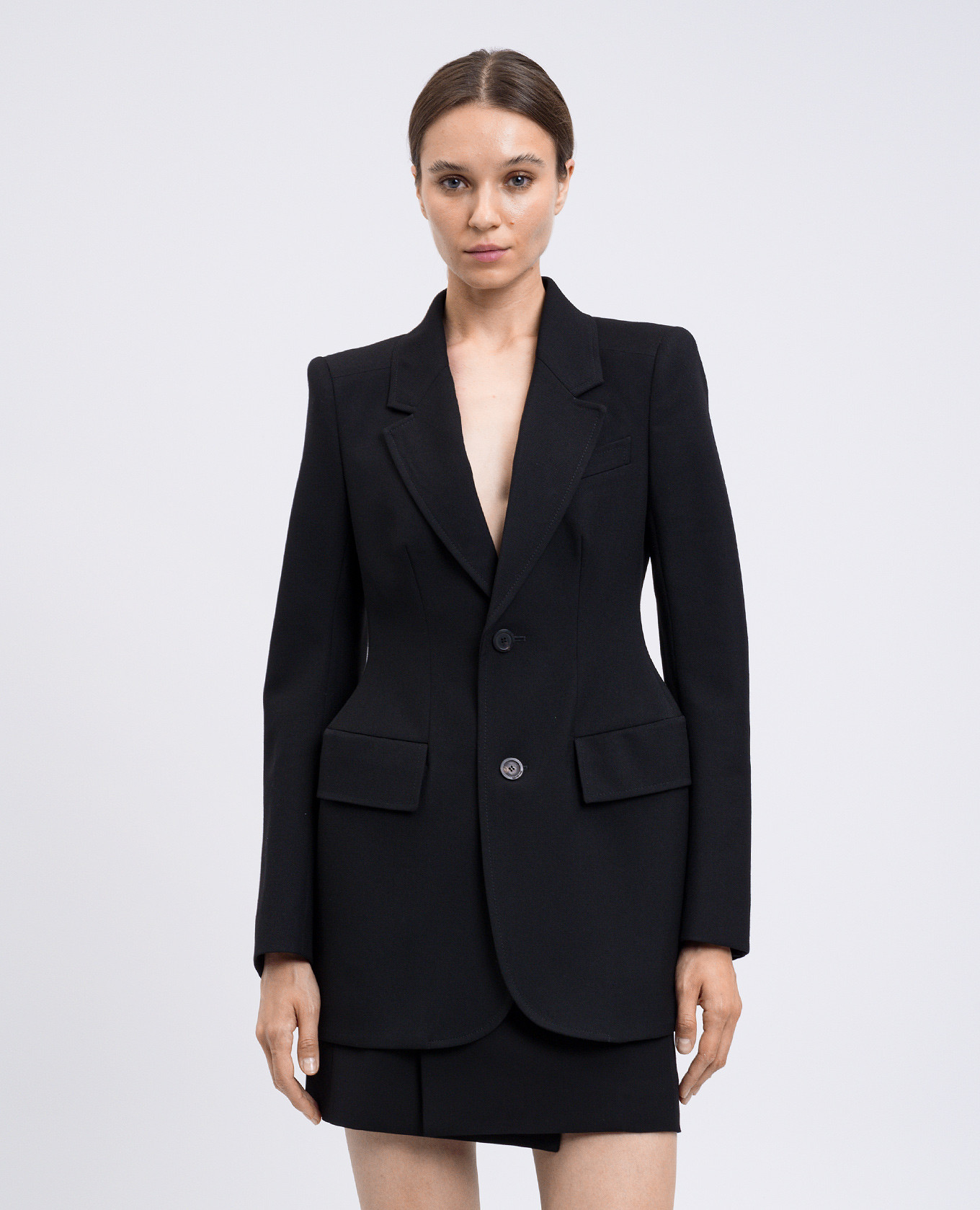 

Black wool jacket Balenciaga