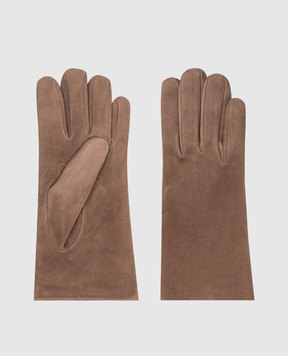 Sermoneta Gloves Beige suede gloves 3052BT