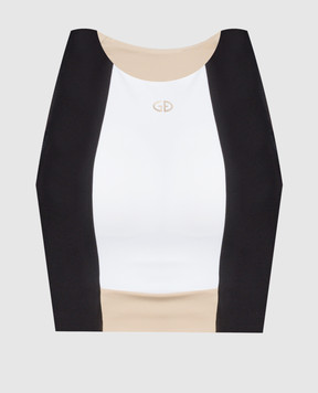 Goldbergh Facade black top with logo print GB35151241