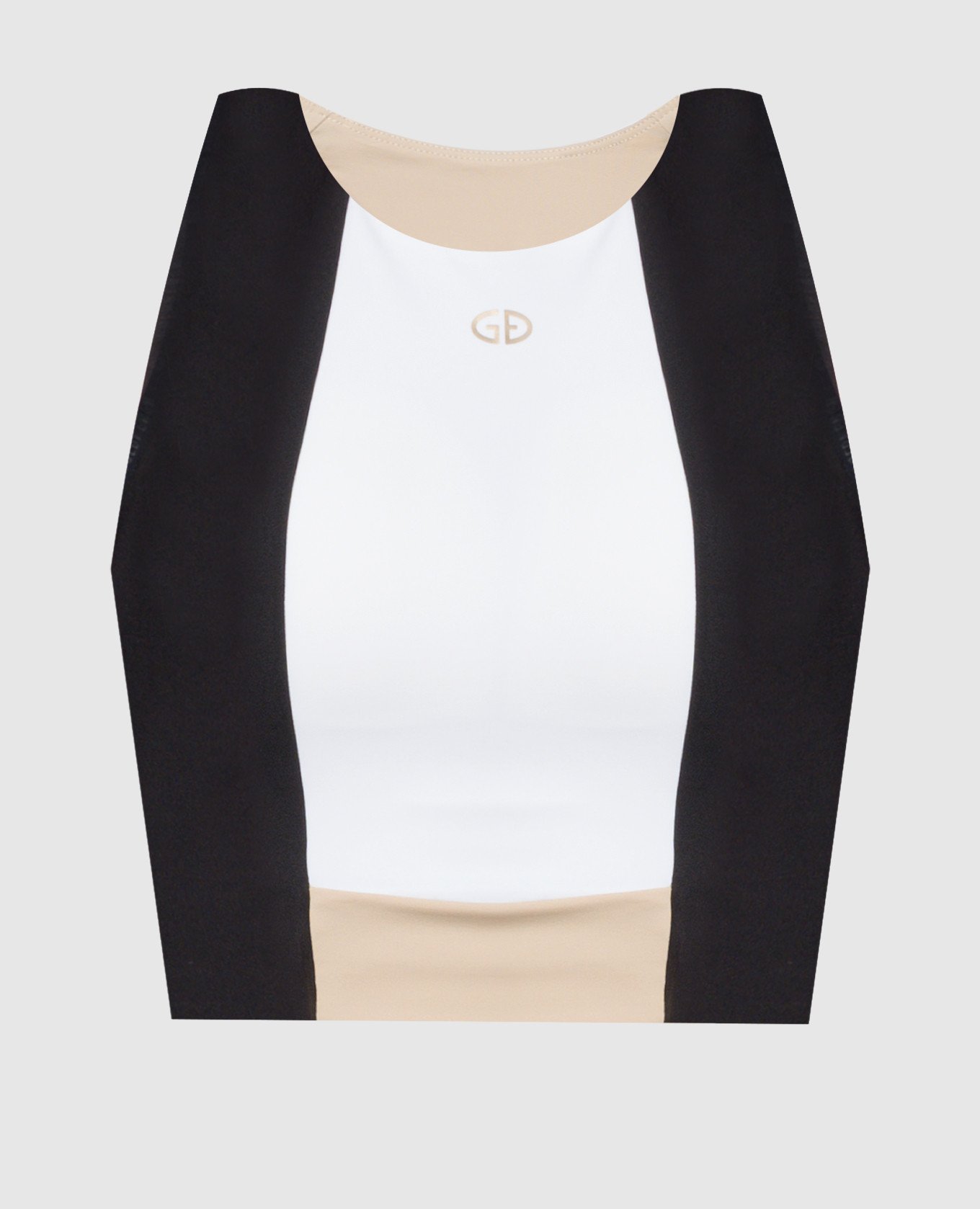 

Facade black top with logo print Goldbergh