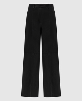 Simonetta Ravizza Black leather pants Candela F05PS32L1