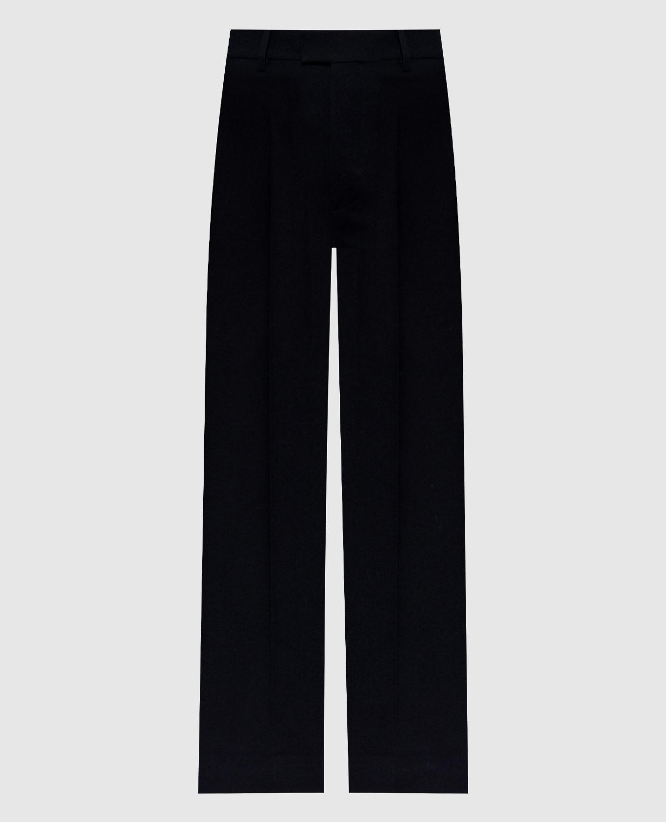 

Maaike black wool flared pants Ann Demeulemeester