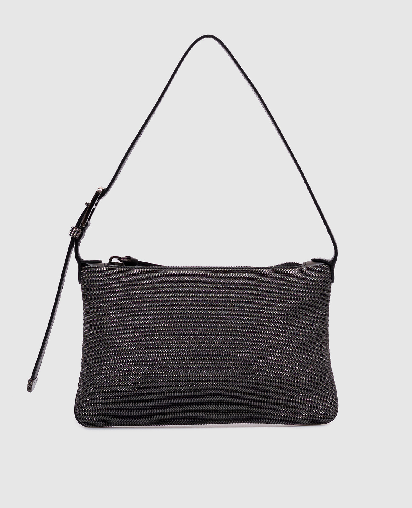 

Duo gray clutch with monil chain Brunello Cucinelli, Blue