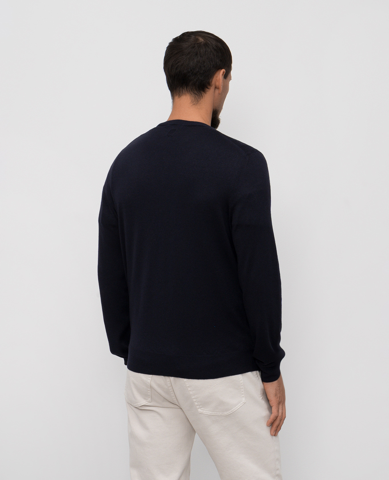 

Blue cashmere sweater Canali