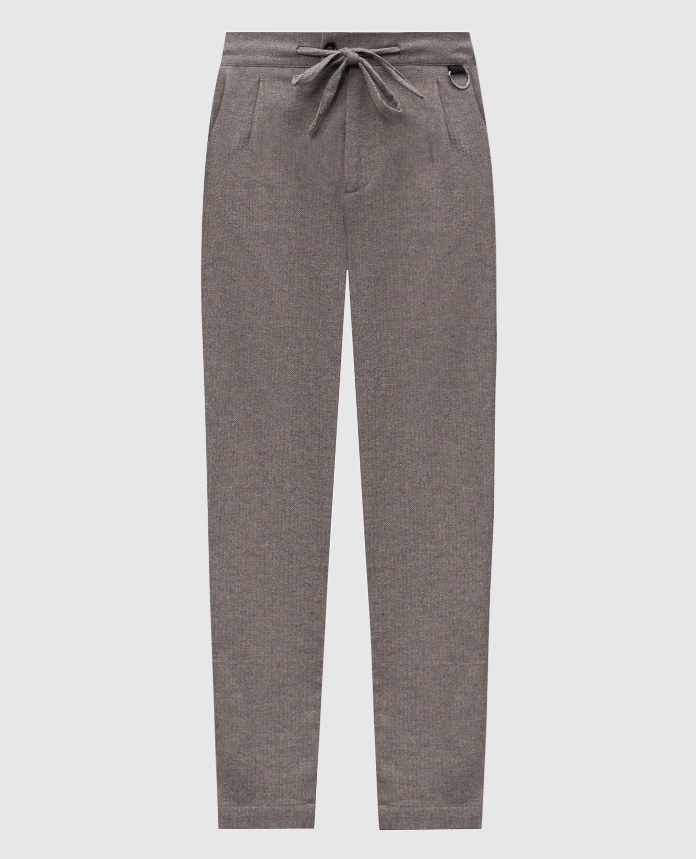 Gray patterned pants Officina 36