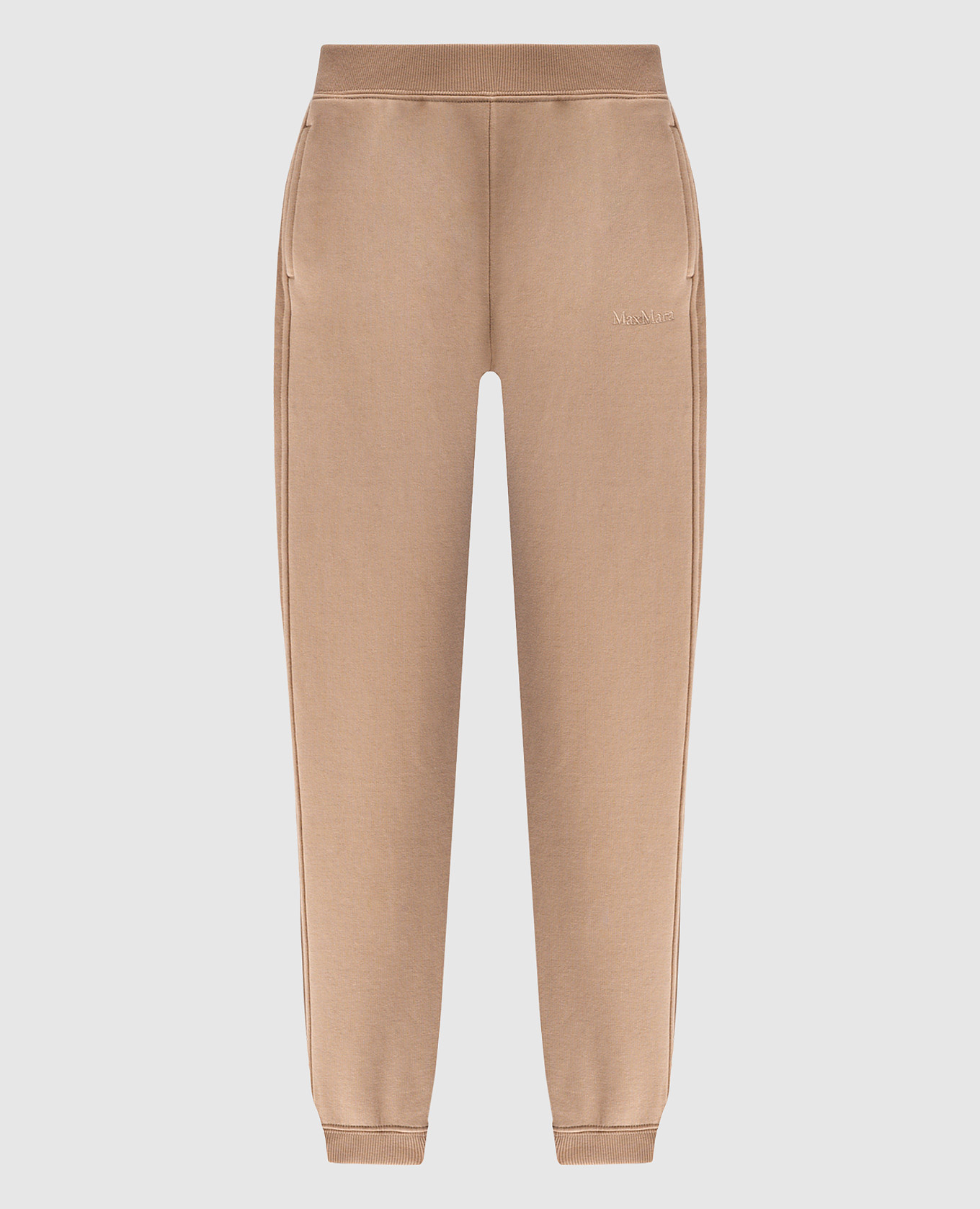 

ONCIA beige joggers with logo embroidery Max Mara