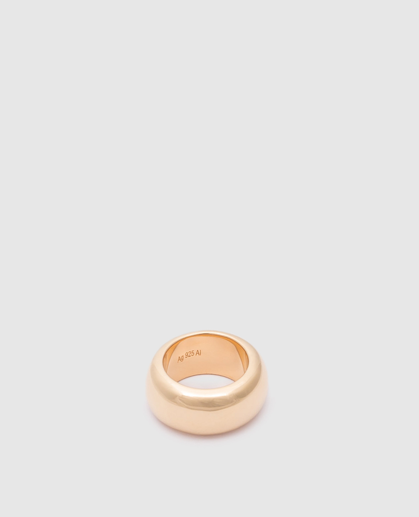 

Cigar Band golden silver ring ANNIKA INEZ