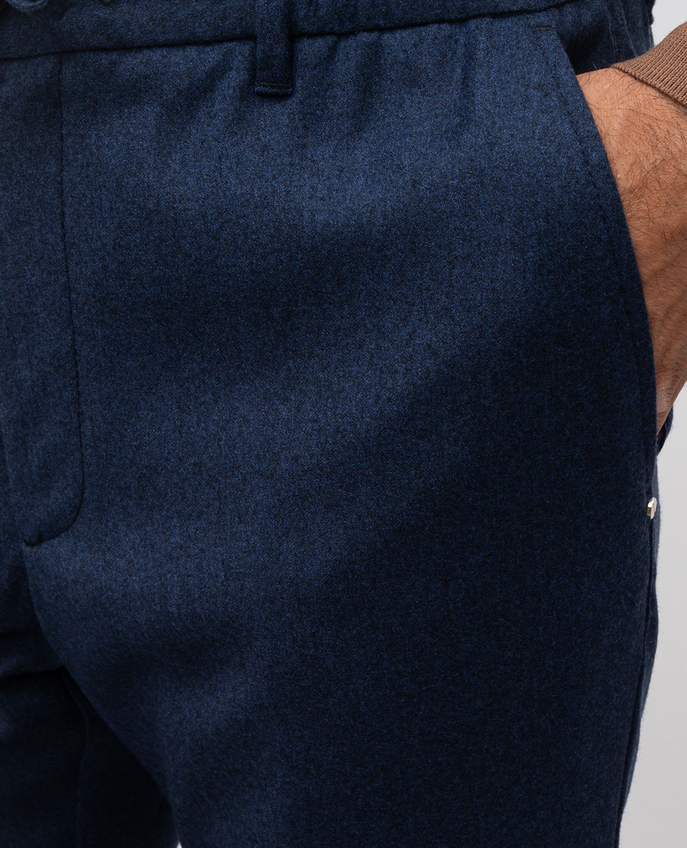 

Blue wool pants Stefano Ricci