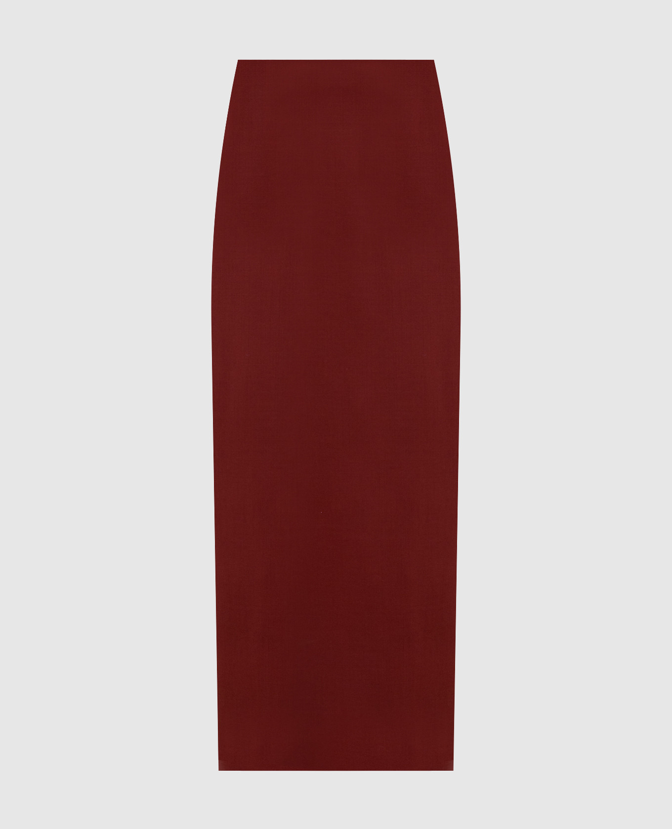 

Burgundy skirt SAMOS made of wool Lou Lou Studio