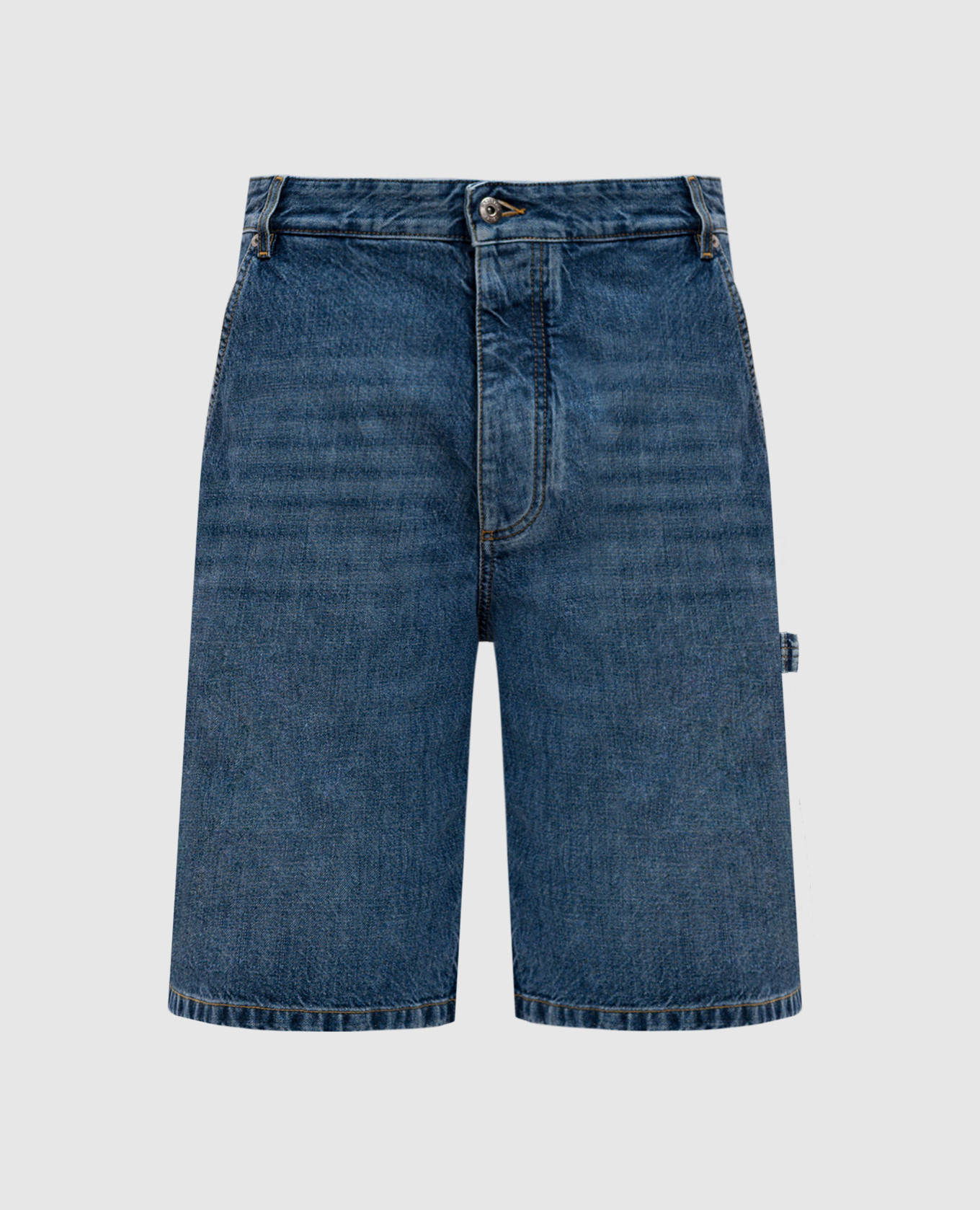 

Blue shorts with a frayed effect Bottega Veneta