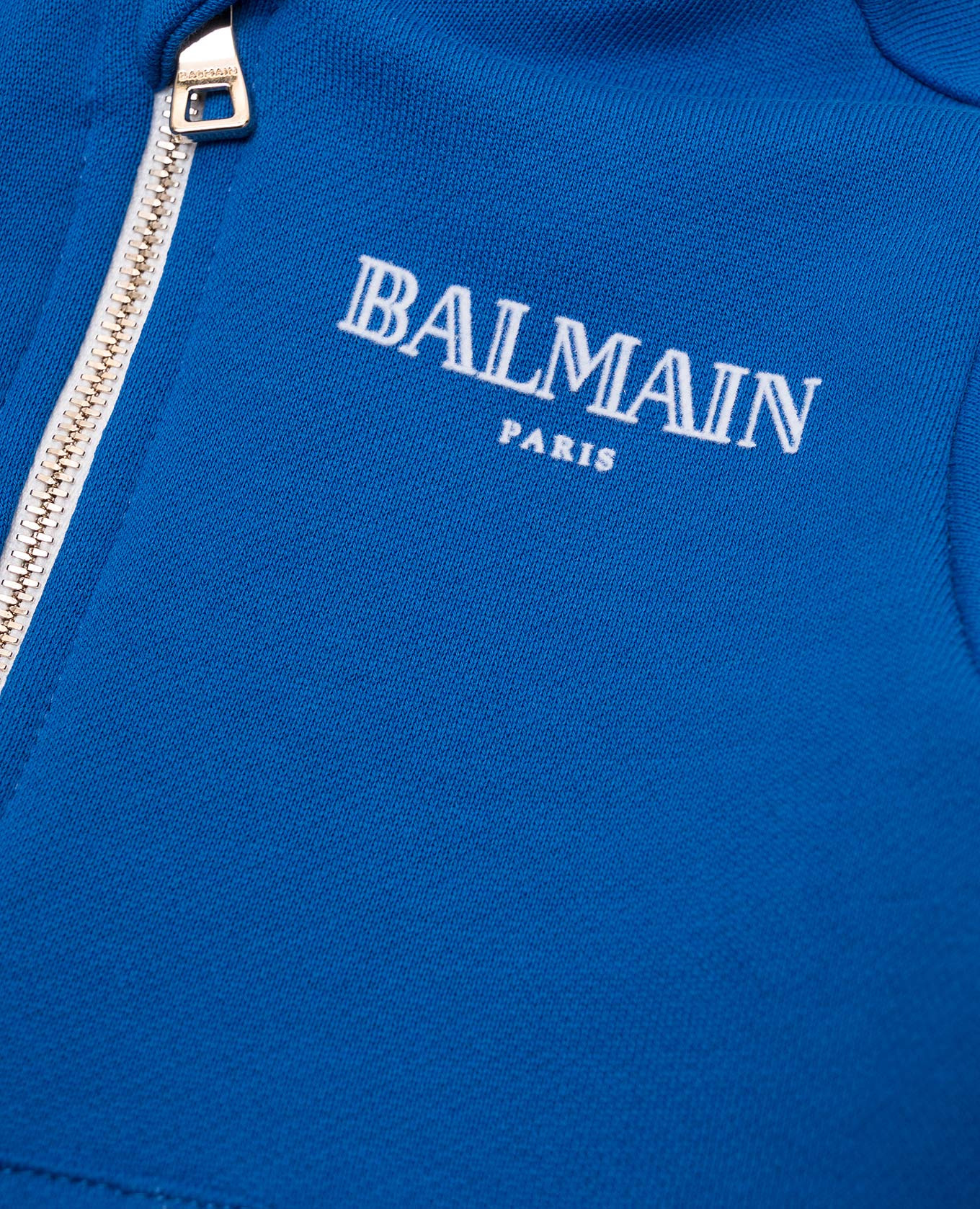 

Children's blue sports jacket with logo Balmain