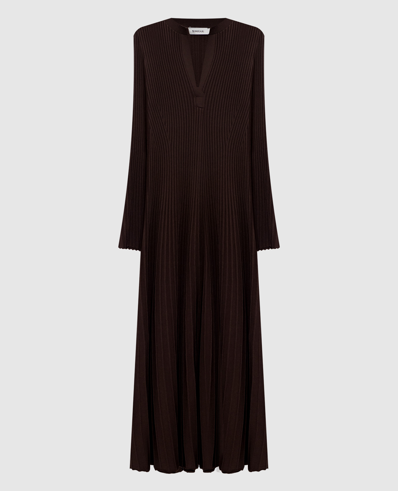

Brown midi dress Genna Simkhai