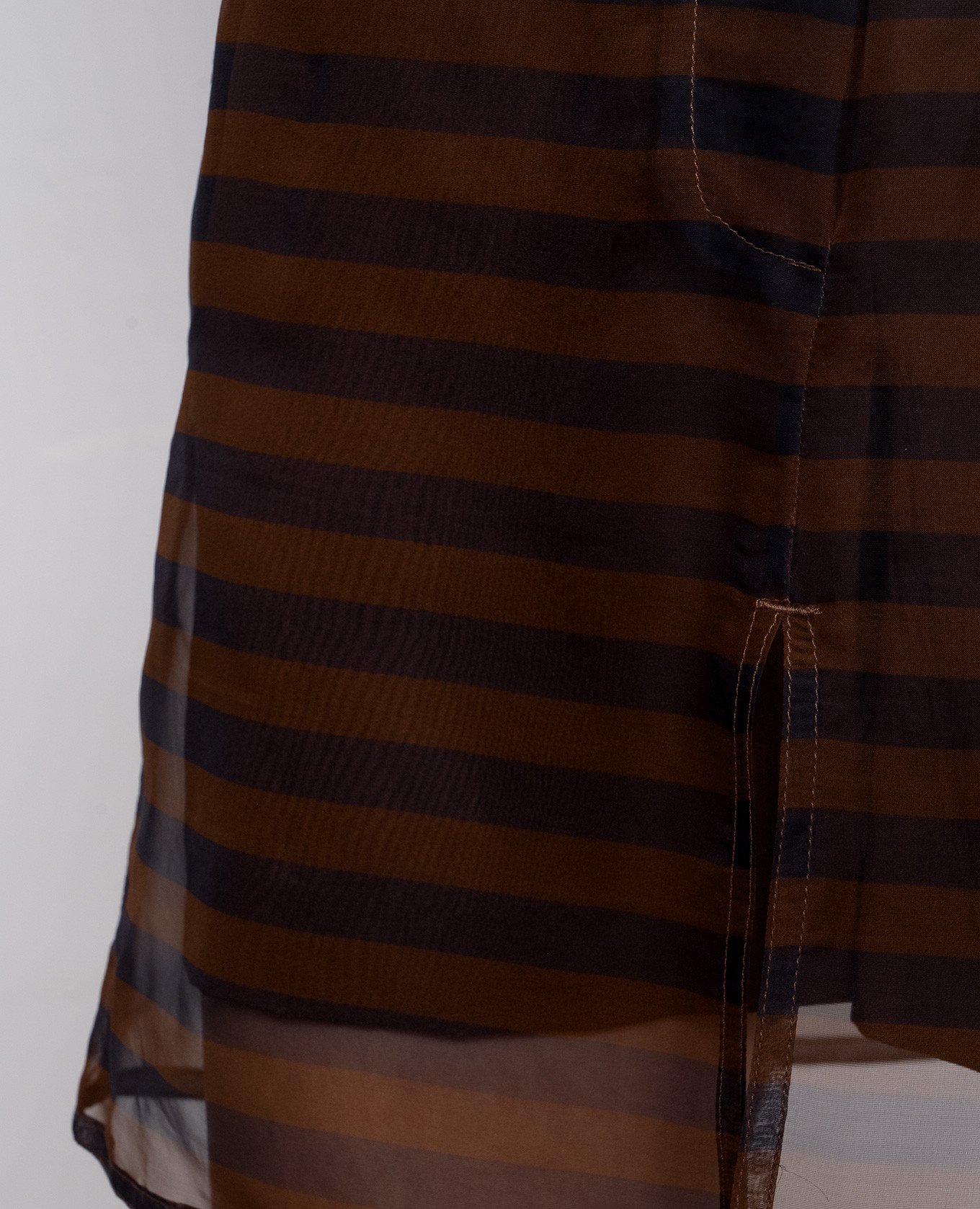 

Brown silk mini skirt Brunello Cucinelli, Khaki