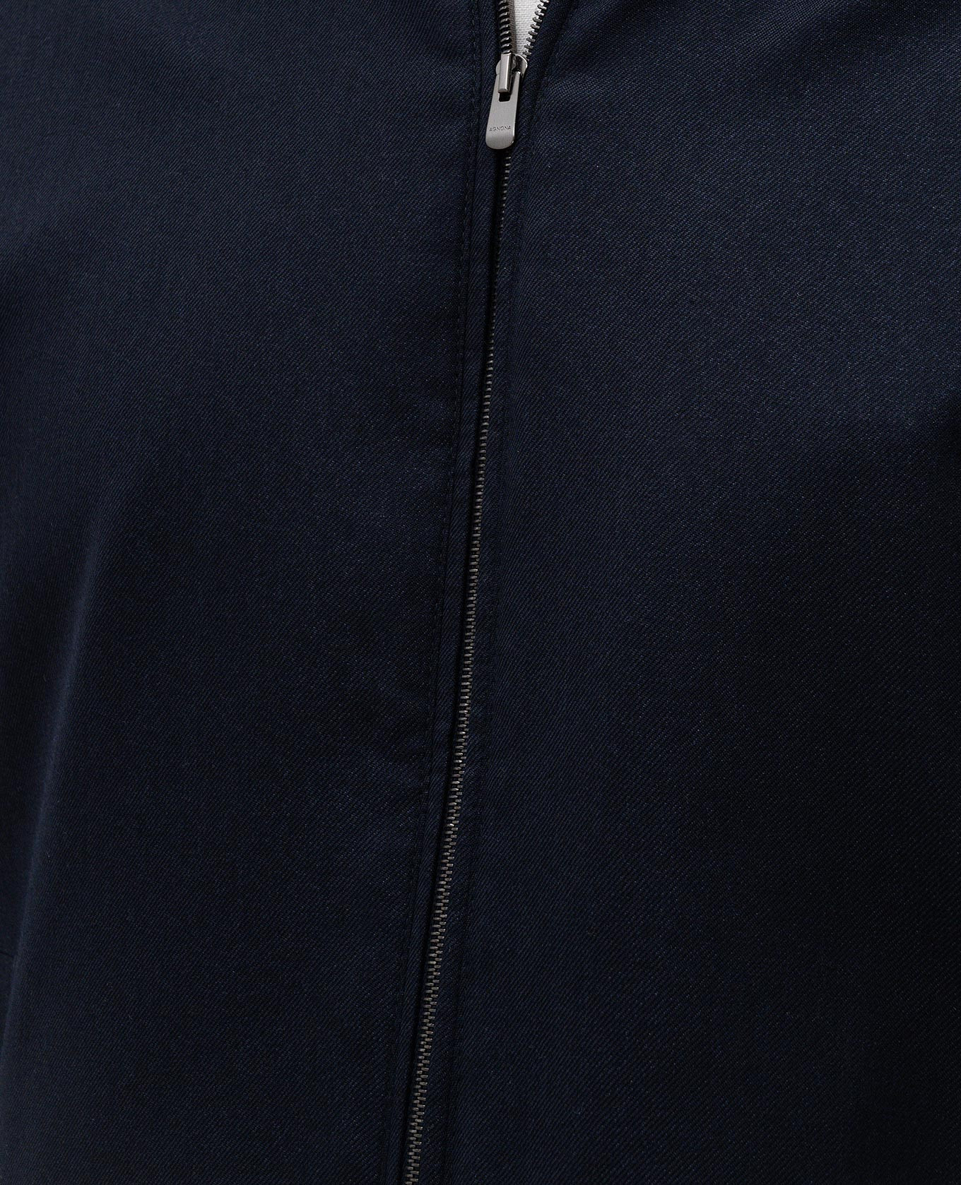 

Blue cashmere and silk bomber jacket Agnona