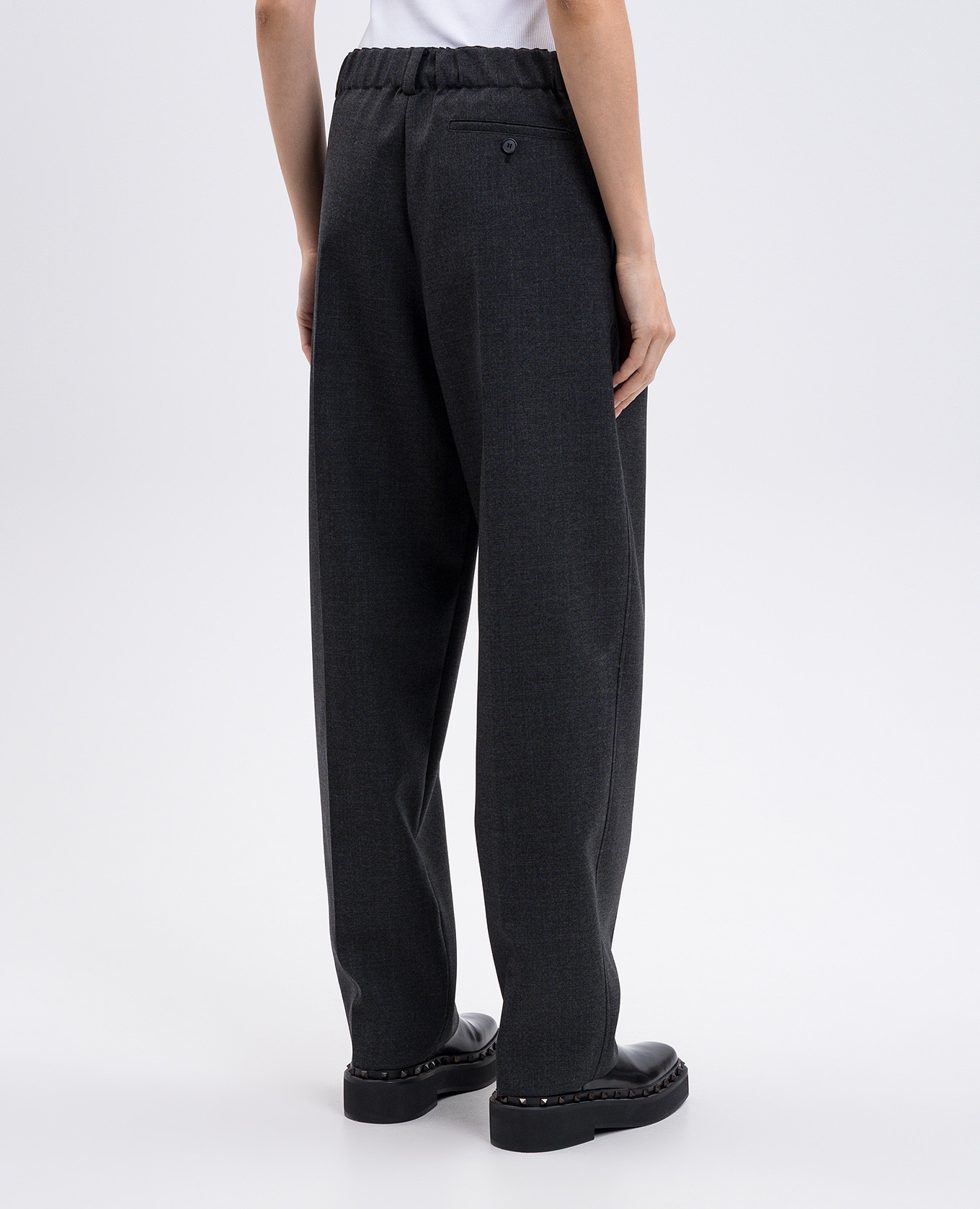 

Gray wool pants Givenchy, Grey