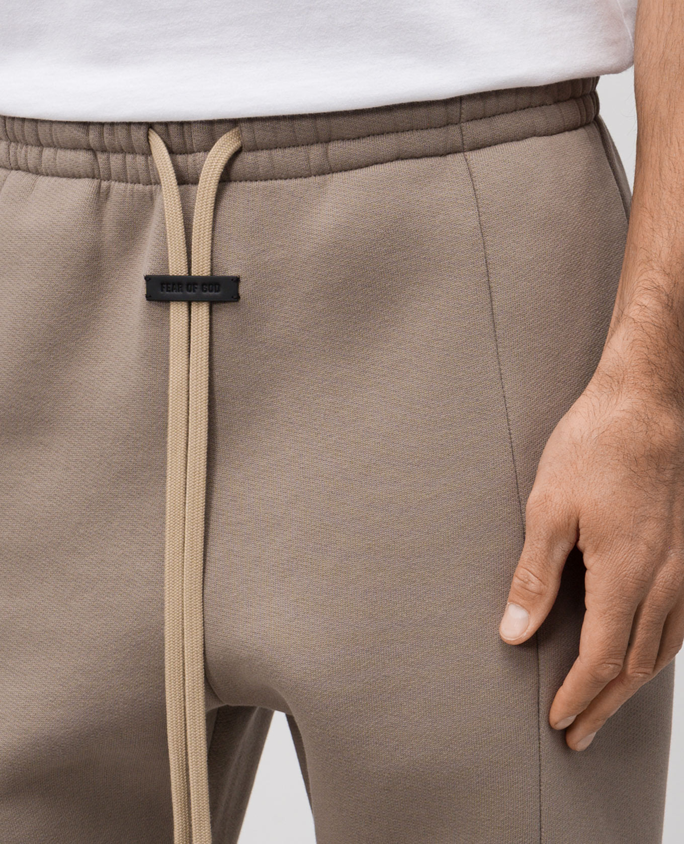 

Beige sweatpants with logo Fear of God