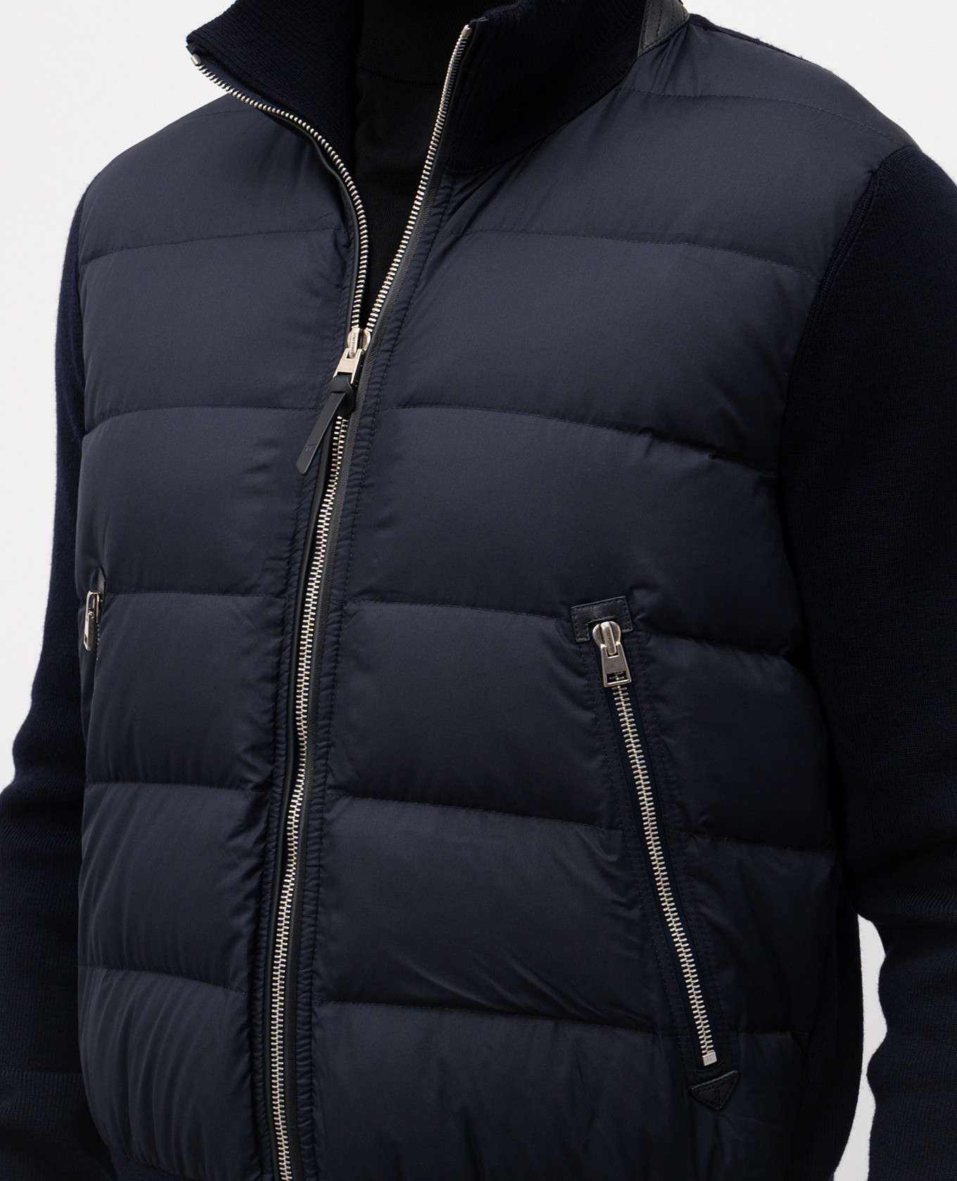 

Blue wool blend jacket Tom Ford