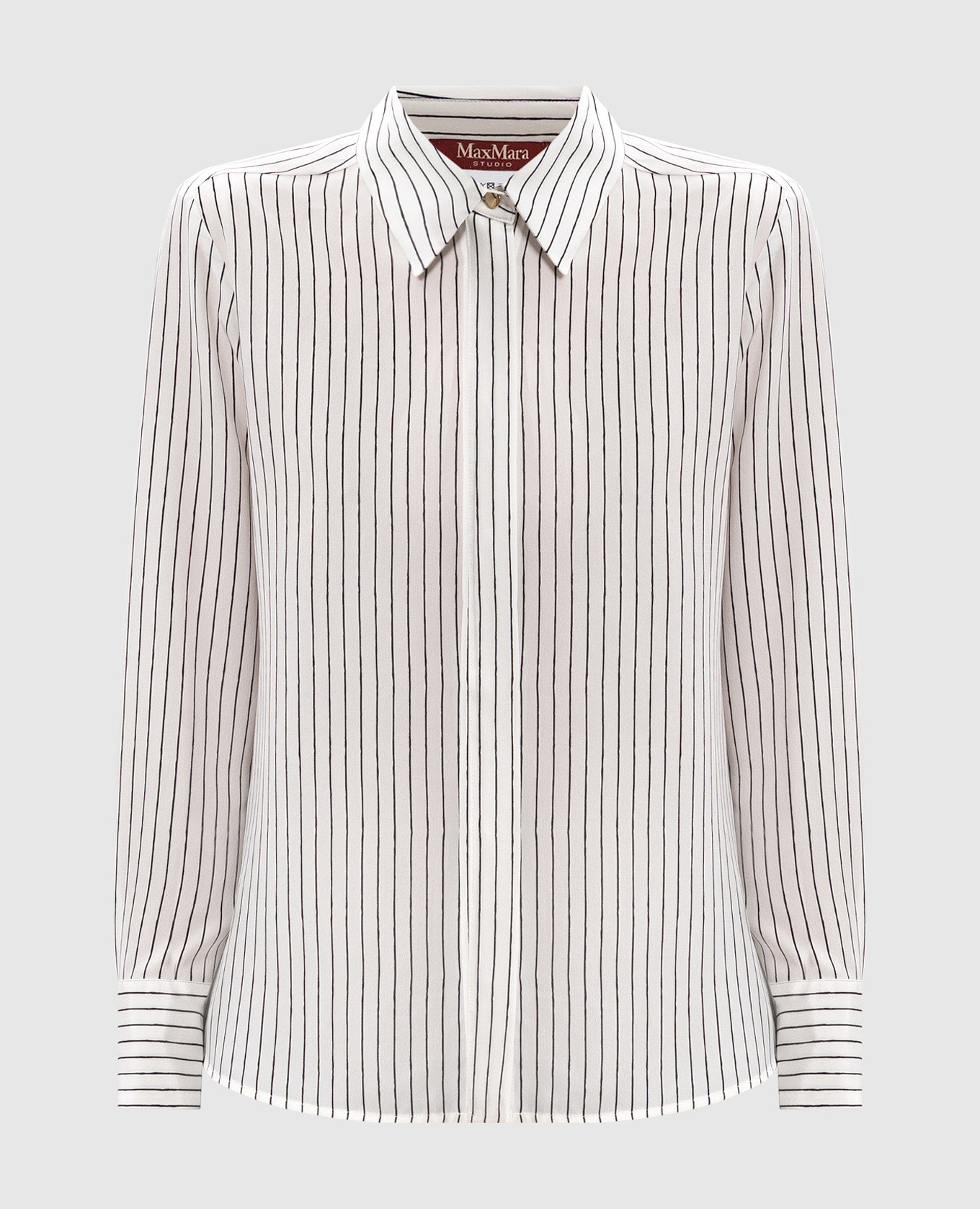 

White blouse LAMA with contrasting stripes Max Mara