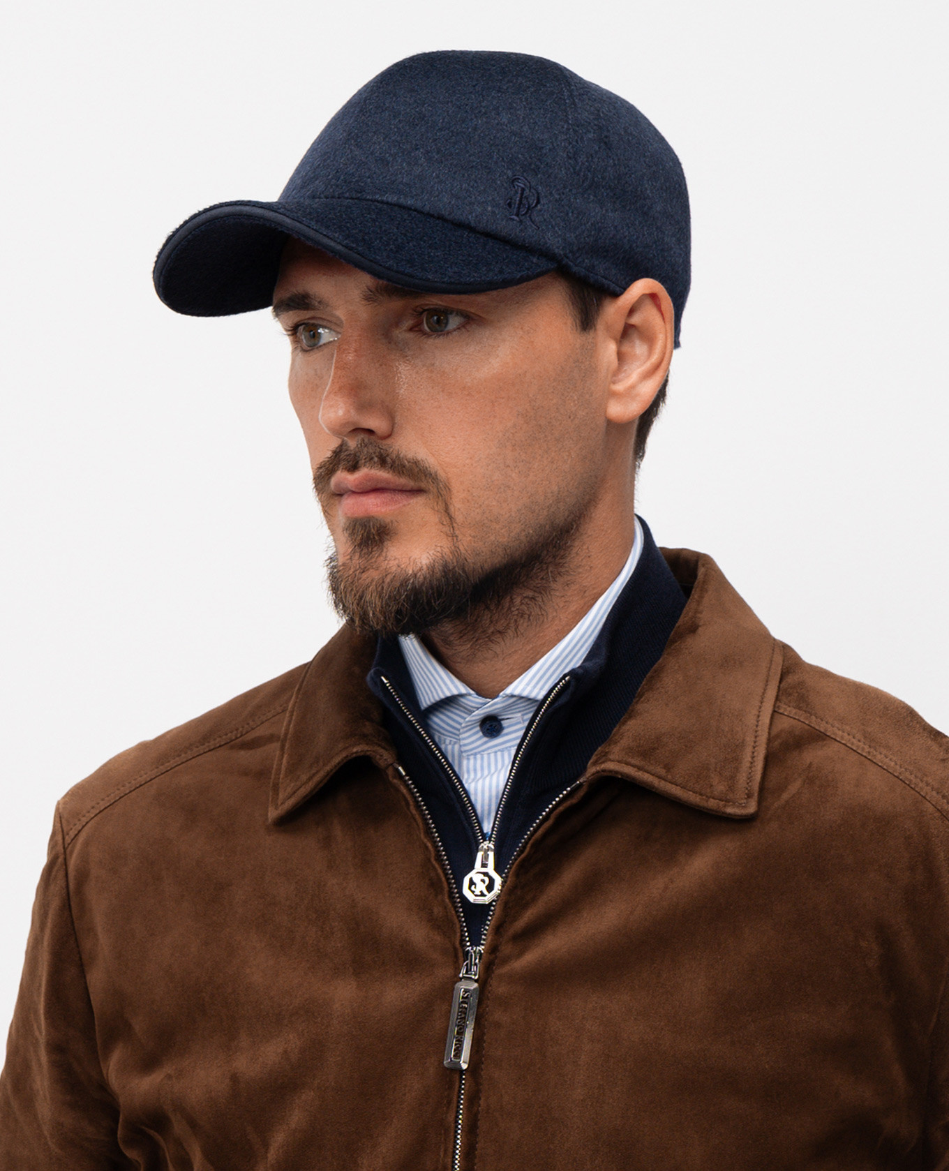 Blue cashmere cap Stefano Ricci 2