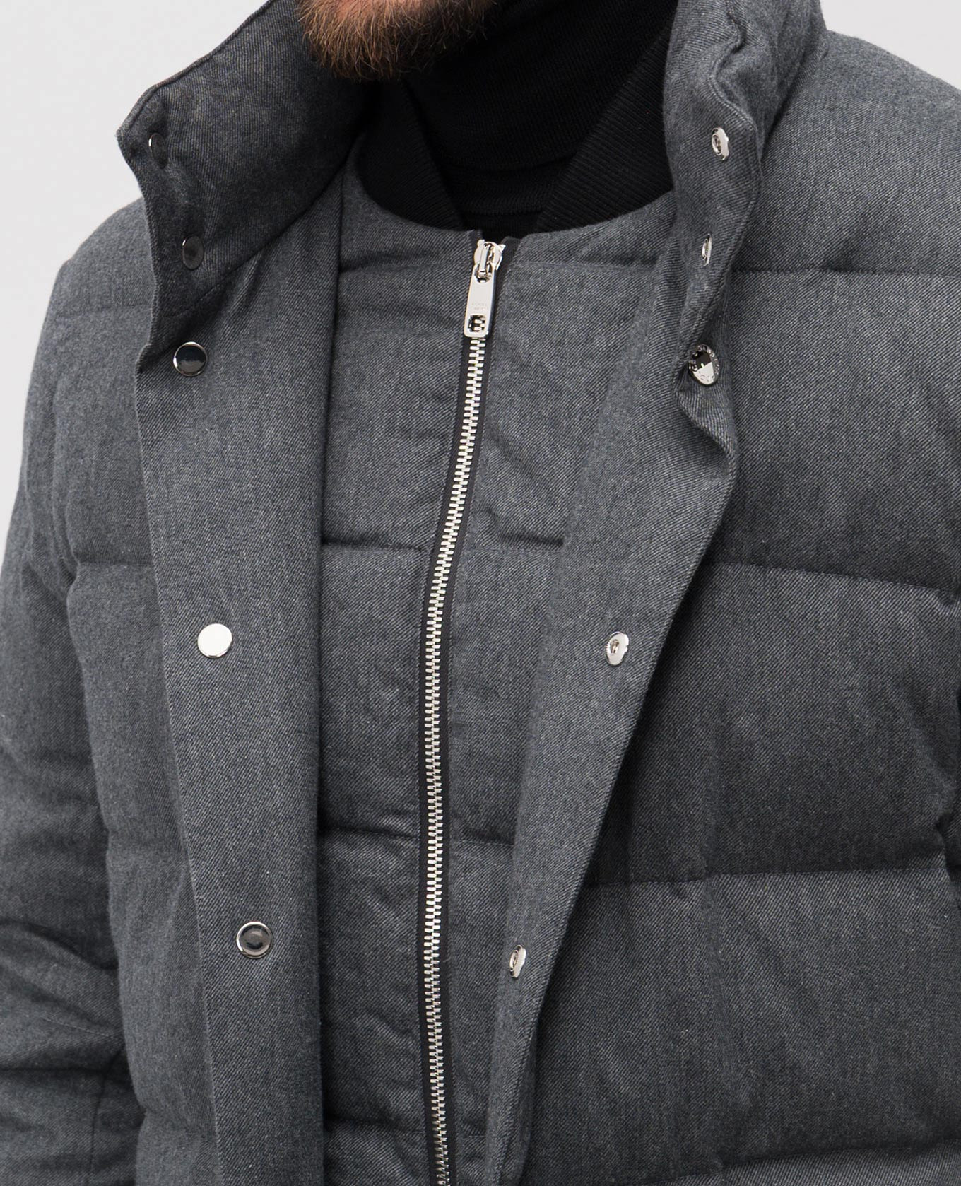 

Gray down jacket Dolce&Gabbana, Grey