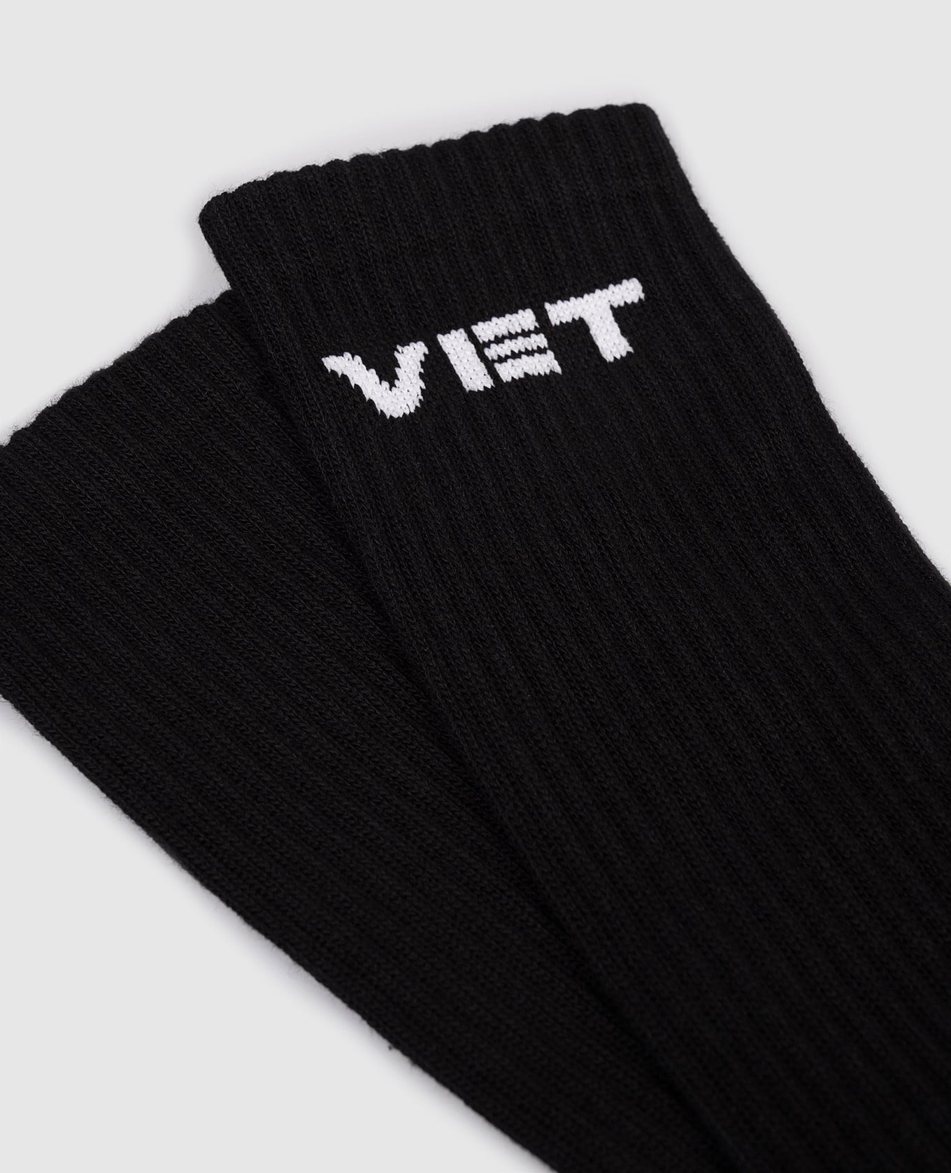 Black socks with logo Vetements 2