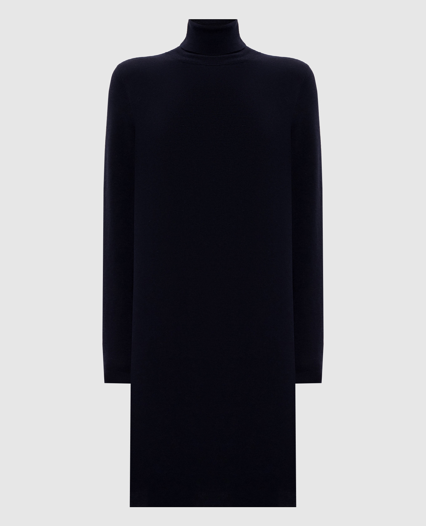 Blue wool dress Allude
