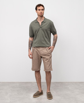 Cashmere&Whiskey Green polo MB004B
