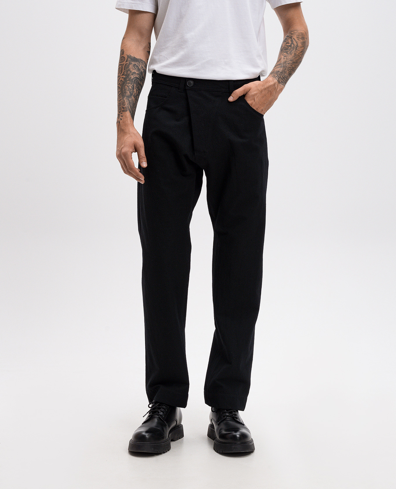 

Black pants with wool Jan Jan Van Essche