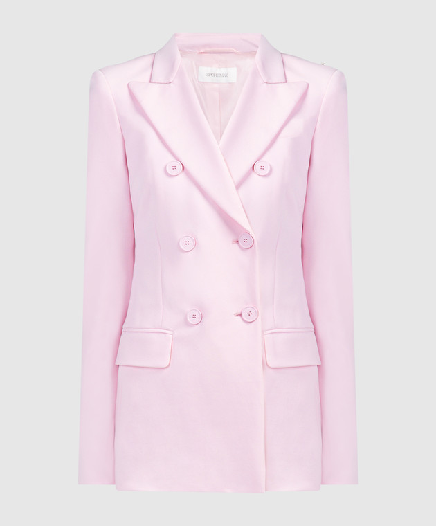Max Mara Sportmax - Frizzo double-breasted pink jacket