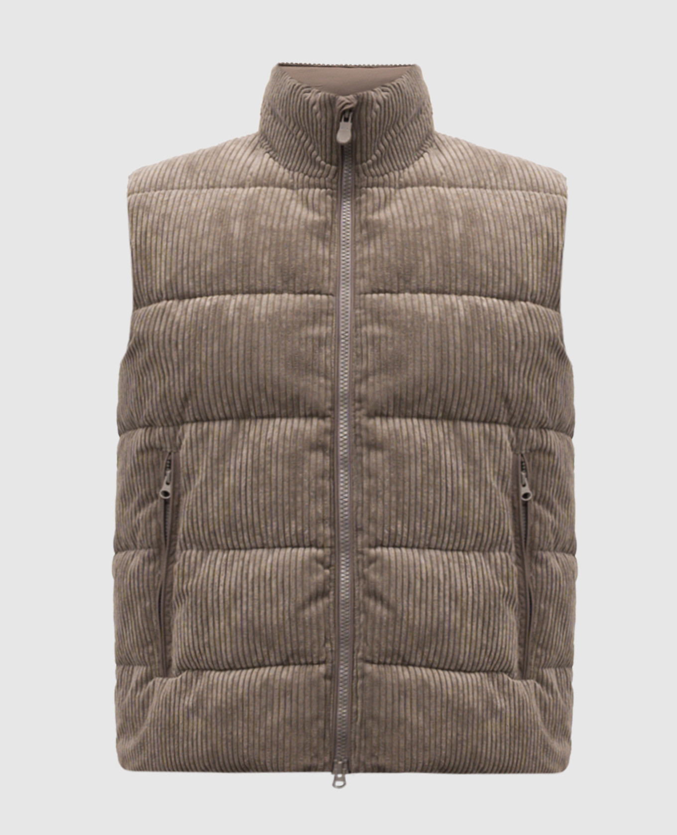 

Brown corduroy vest Save the duck