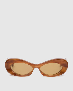 Valentino Beige sunglasses with VLogo emblem VLS178C57