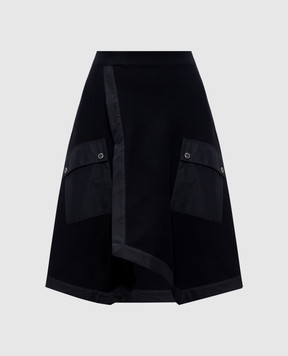 3.1 Phillip Lim Black skirt with wool P25270471TSM