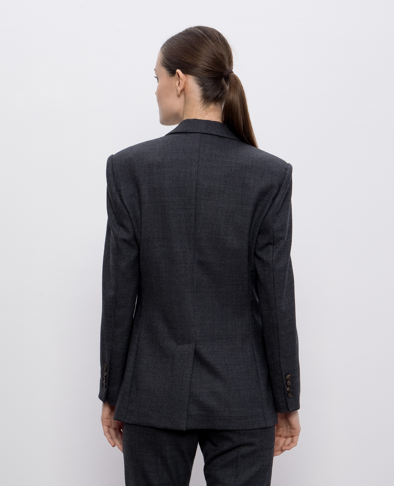 

Gray wool jacket Brunello Cucinelli, Grey