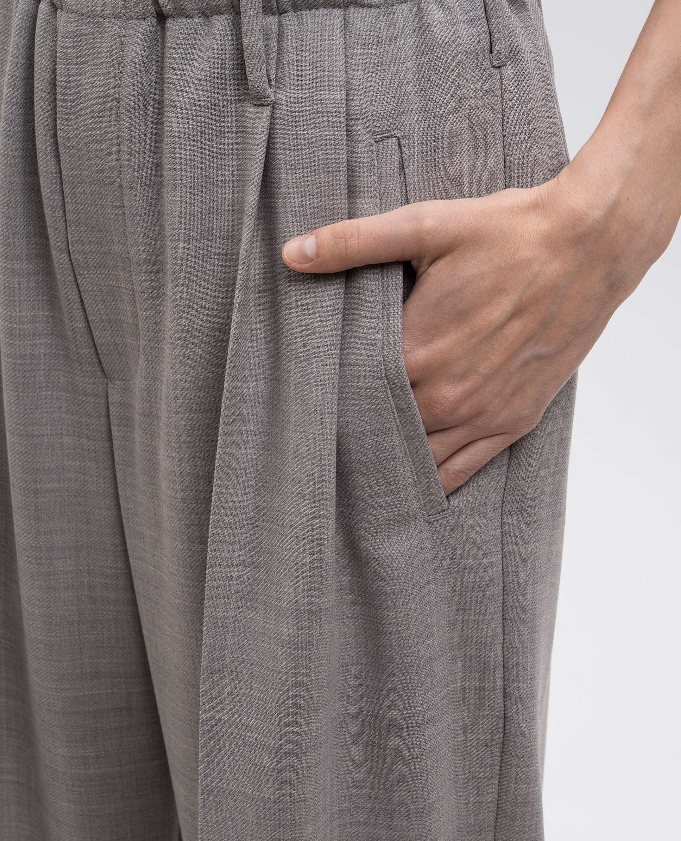 

Gray wool pants Brunello Cucinelli, Grey