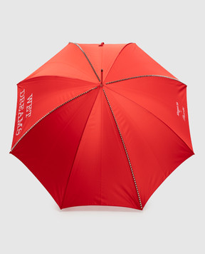 Pasotti Red umbrella with spikes OMITDO416NRASOPLATINT