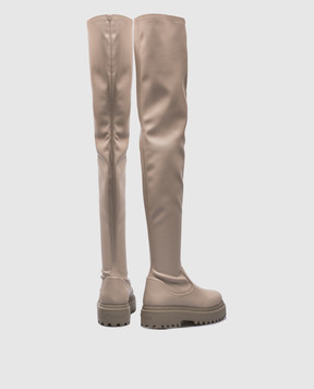 Le Silla Renger beige boots 6487V020M1PPFAK