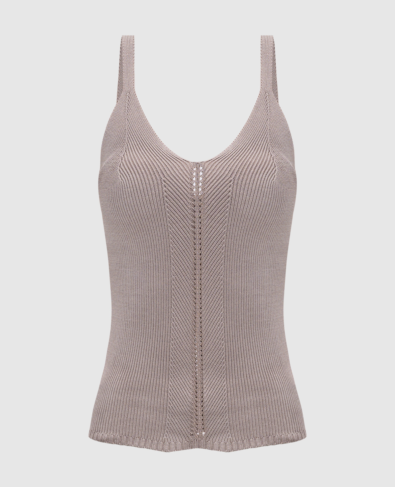 

Gene beige top with silk PROENZA SCHOULER