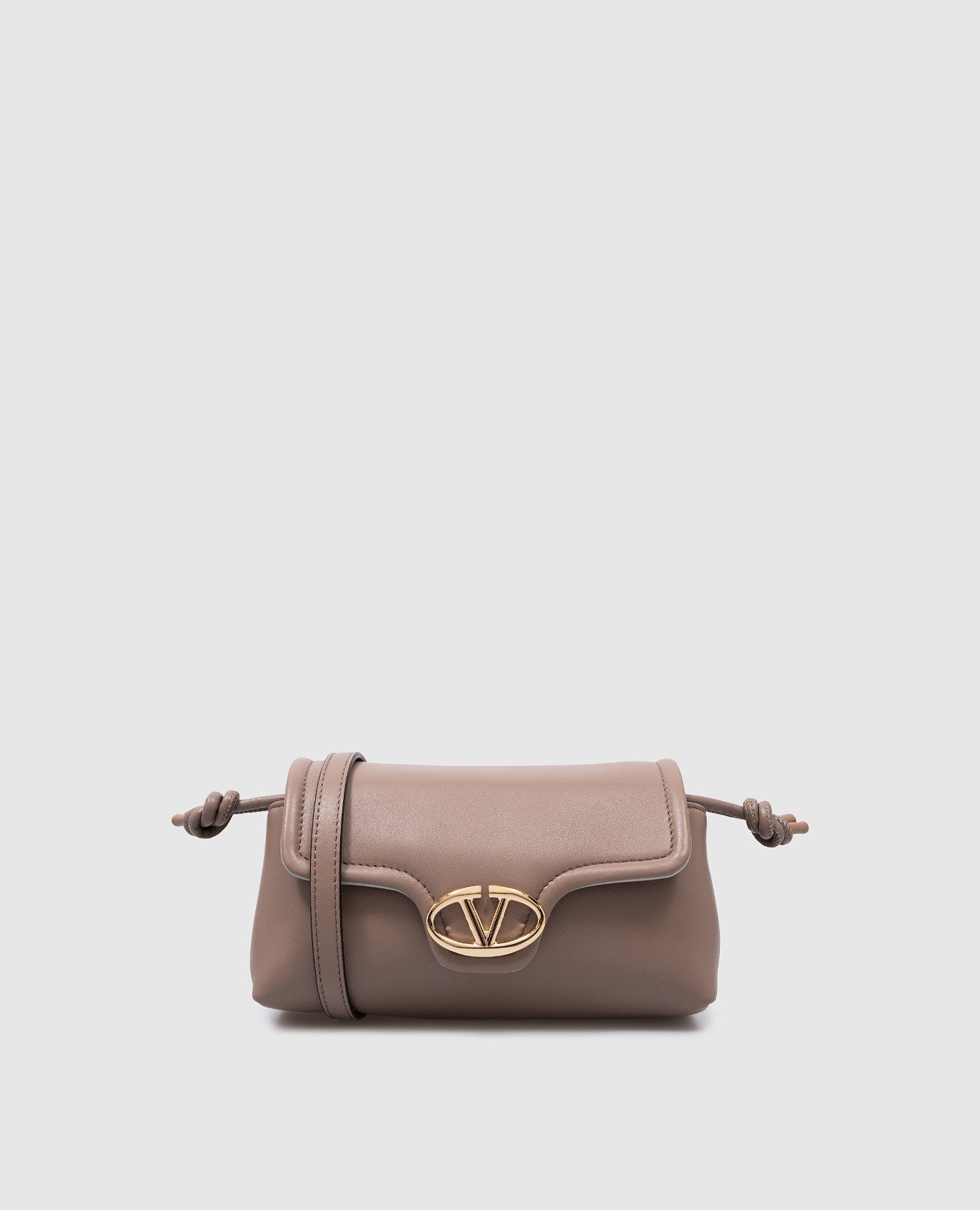 

1960 VLOGO Beige Leather Crossbody Bag Valentino