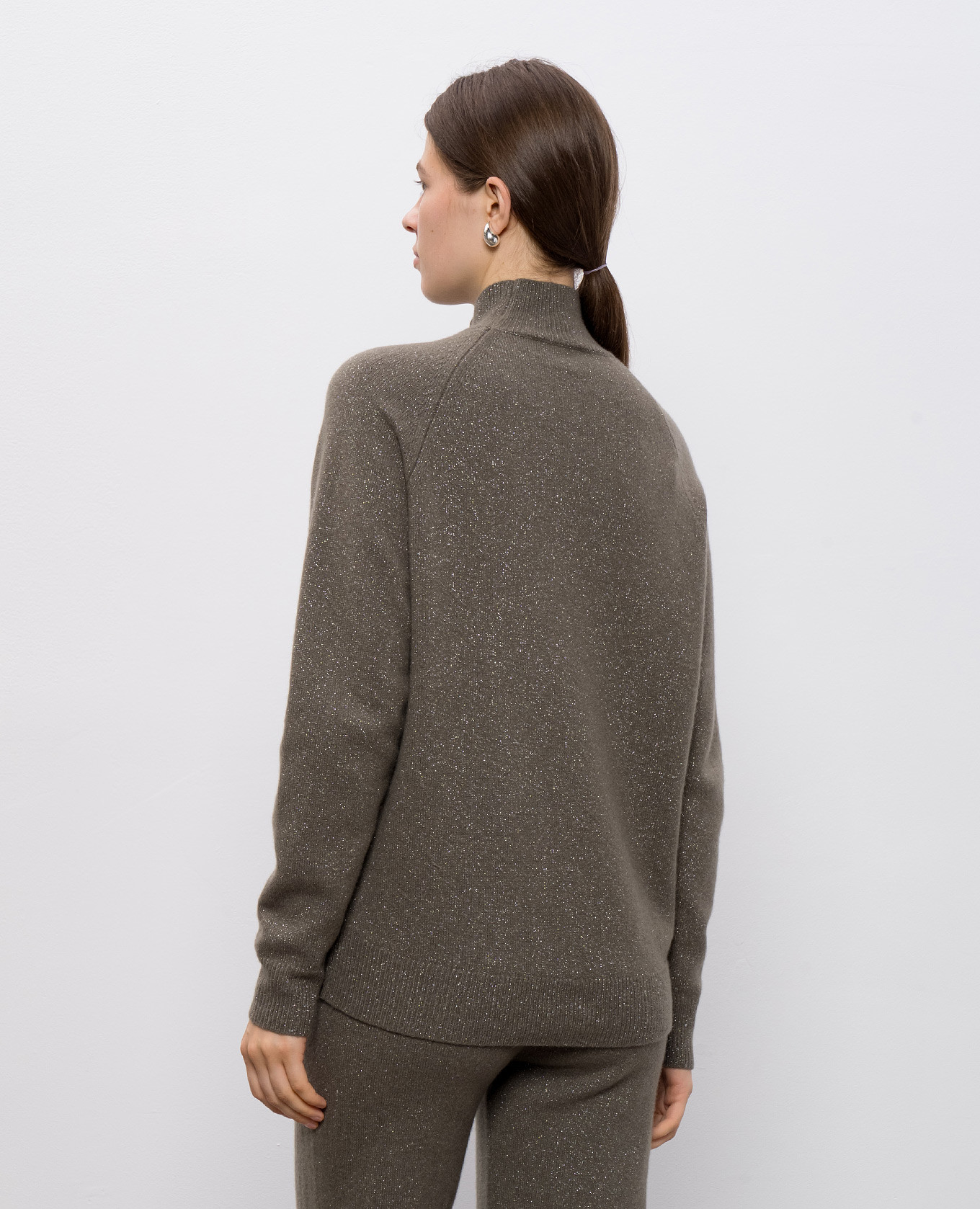 

Green wool and cashmere sweater with lurex Peserico